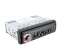 ZDETGU Lettore Automobilistico per la Radio In-dash FM Chiamata a Mani Libere Mp3 Player Veicolo 24V Rimovibile (Pannello rimovibile)
