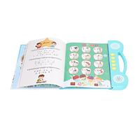 ZDETGU Libro Sonoro Elettronico per Bambini 3 Lingue per Imparare la Cambogia, Inglese, Cinese, Libro Parlante Interattivo con 11 Libri, Giochi di Matematica, Giocattolo Educativo per i più Piccoli