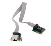 ZDETGU M.2 A Adattatore Ethernet E 1000M M.2 1000M Ethernet Network Card RTL8111H Gigabit Card con velocità di Trasmissione 10m//100 Mbps per il Server di Workstation PC