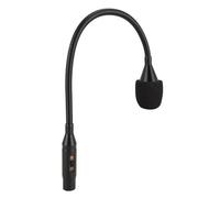 ZDETGU Microfono a Collo di Cigno a Bobina Mobile, Microfono Professionale XLR per DJ con Tubo in Metallo, per Spettacoli Sul Palco, Registrazioni in Studio e Spettacoli Dal, Tecnologia a Bobina