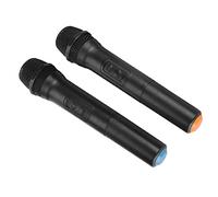 ZDETGU Microfono Portatile Universale VHF con Ricevitore e per Karaoke e Incontri d'affari