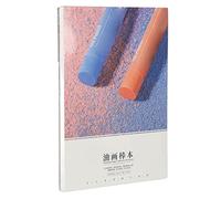 ZDETGU Olio di Schizzi Pastello Art Carta da Disegno di Carta Pittura Carta Carta Pura Pasta in Legno Forte Adhesion Mano Lucida Feel Colorante per un di Media a Secco Bagnato per Artisti (21 x 14,8