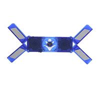 ZDETGU Pad di Raffreddamento per Laptop Portatile con Doppio Ventole e Luce LED - Base di Raffreddamento del Taccuino Pieghevole DR -2009