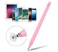 ZDETGU Pennino Touch Universale per Schermo per Tablet e Smartphone/iOS Punta Morbida in Silicone Scrittura Silenziosa Compatibile con Ideale per Giochi di Disegno (PINK)