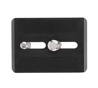 ZDETGU Piastra in Lega di Alluminio per Fotocamera, Adattatore per Piastra Testa Treppiede per FSB 10T 6T FSB 8T DV2 DV 8 DV 10sb DV10, Video 14II, DV 2, DV 4, DV 6, DV 8, DV 8 100,