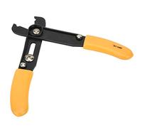 ZDETGU Pinza Spelafili Regolabile Semplice Spelafili Utensili Manuali 0,5-4,0 Mm Giallo