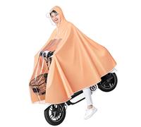 ZDETGU Poncho Antipioggia per Motociclista Copertura Completa per Scooter Elettrici e Biciclette Mantella da Ciclismo Riutilizzabile per Pendolarismo e Attrezzatura da Equitazione in PVC per Esterni