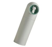 ZDETGU Portaspazzolino da Viaggio Custodia in Plastica Portatile con Coperchio a Tenuta Stagna per Spazzolino da Denti, Dentifricio, Pettine, 4,3X2,8X1,9 Pollici Blu Verde (turchese)