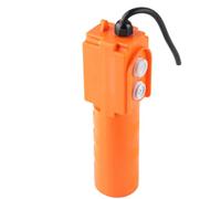 ZDETGU Pulsante della Gru Interruttore di Sollevamento su giù Pulsante a Ripristino Automatico per Piccole Gru e Paranchi Elettrici Costruzione in ABS con Interblocco Meccanico per un Funzionamento