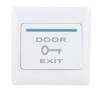 ZDETGU Pulsante di Uscita Dal Design Speciale, Adatto per Uffici, comunità, Case in Affitto, di Controllo Accessi Ignifugo Semplice e Conveniente per Installazione di Tipo 86