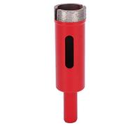 ZDETGU Punta da Trapano Diamantata per Piastrelle e Pietra Punta da a Dente Piatto con Rivestimento per Marmo, Granito, Cemento Apri Foro in Acciaio Ad Alta velocità per Trapani Manuali e (Φ22)