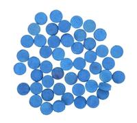 ZDETGU Punte da Biliardo in Pelle da 50 Pezzi 9mm 10mm 13mm Accessori per Bastoncini da Biliardo di Ricambio con Scatola di Immagazzinaggio per Un Controllo Migliorato (13 mm)