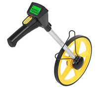 ZDETGU Ruota Misuratrice Digitale della Distanza con Display Chiaro - Design Portatile Telescopico per Strade, Marciapiedi e Misurazione del Terreno - Strumento di Misurazione Telemetro con