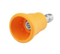 ZDETGU Set di Punte per Ugelli per Idropulitrice in Acciaio Inossidabile con Connessione Rapida - Protezione e Supporto per Ugelli Ad Alta da 4 Pezzi per Auto, Moto, Tetti, Pavimenti e Irrigazione