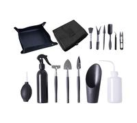 ZDETGU Set di Strumenti per Piantare Piante Grasse da 15 Pezzi per Giardini in Miniatura e Cura delle Piante da Interno (Tipo 2)