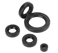 ZDETGU Set Paraolio, 5 Pezzi Paraolio Albero Motore con Gomma Nitrilica per Motore Verticale Cinese CG ATV Go Kart Quad Dirt Bike Moto