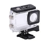 ZDETGU SJ6 Custodia 30M/100FT per Immersioni Surf - Lente Ad Alta Trasmittanza 95% Chiarezza Custodia in Plastica PC con Pulsanti in Lega Interfaccia Universale per Action Camera SJ6 LEGEND