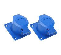 ZDETGU Società di Alimentazione Industriale 2pcs Explosion a 3 Pin a Prova di Esplosione 16A 3 Foro 220-250V