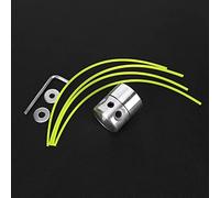 ZDETGU Sostituzione della Testina del Tagliaerba in Alluminio - Pezzo di Ricambio per Il Taglio dell' e la Rifinitura delle Spazzole - Compatibile con la Maggior Parte degli Attrezzi da Giardino -