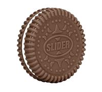 ZDETGU Strumento Antistress a Forma di Giocattolo con Cursore Magnetico per Ansia ADHD Giocattolo Sensoriale Portatile per Adulti e Bambini (BROWN)