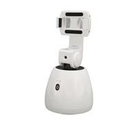 ZDETGU Supporto per Telefono con Tracciamento Automatico Supporto per Tracciamento Viso Ruotabile a 360 Gradi per Vlog Live Stream per Treppiede con Vite da 1/4 di Pollice