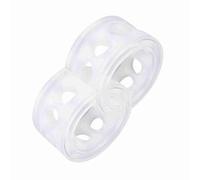 ZDETGU Tampone a Molla per Fermi per Auto in TPE da 2 Pezzi per Maggiore stabilità, Riduzione del Rumore e Cuscino per l'assorbimento degli Urti del Telaio per le Giostre (C)