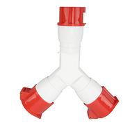 ZDETGU Tappo Industriale a 3 Vie 16A 380-415V 5 Core 3p+N+E IP44 Waterproof Industrial Industrial Waterproof Aviation Plug Connettore Industriale Impermeabile con Copertura Bloccante