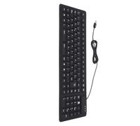 ZDETGU Tastiera in Silicone con Connessione Cablata USB, Pieghevole e, Facile da Pulire, Roll -up Tastiera Portatile per Laptop per PC, Tastiere, Tastiera Numerica e Tastieri di