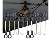 ZDETGU V950 RC Set di Bielle per Aereo 2 Pezzi - Accessorio di Aggiornamento in Metallo e Plastica per Maggiore stabilità e Parti di Ricambio per Montaggio Diretto