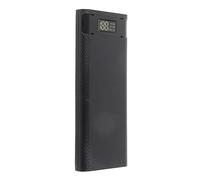 ZDETGU Versione Rapida 8x18650 Power Bank Case Kit Fai da Te Porta di Ricarica Shell Charging Box Black (BLACK)