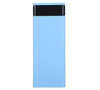 ZDETGU Versione Rapida 8x18650 Power Bank Case Kit Fai da Te Porta di Ricarica Shell Charging Box Black (BLUE)
