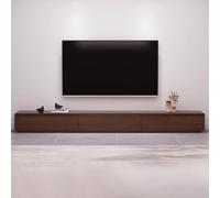 ZDFTGKM Unità lunga moderna bassa del Governo TV del salone con colore della noce di stoccaggio (160CM/63.0IN)