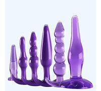 ZDH6- Articoli Per Kit Da Allenatore In Silicone Viola Jelly Per Coppia Di Principianti Ṕlūg Ḁnàli Ḁnàlé Ḅūṱṱ Ṕlūg Pîccólo Dilàtâtore Ânâls Dónna Ḁmǎl Ṕļūgs Plây Ṕlūg Ânâlṕlūg Tóy