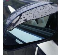 ZDHXZYQ 2 Pezzi Specchietto Retrovisore Pioggia Visiera per Lexus NX NX200t NX300 NX300h, alotte Specchietti Impermeabile in PVC, Protezione da Pioggia,A-Black