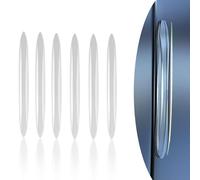 ZDHXZYQ 6 Pezzi Protezioni Portiere Auto per VW Caddy Maxi, Protezioni Paracolpi Porte Auto, Protezione Portiere Auto Trim Striscia, C-Transparent