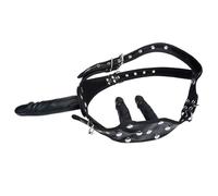 ZDJBFA Dildo con Strap-on e Pene, Realistico, con Doppia Penetrazione, con Cintura Regolabile, Indossabile, per Lesbiche, Pantaloni, Giocattoli Sessuali per Coppie