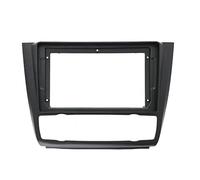 ZDJBFA Mascherina Autoradio 2-DIN per BMW 1-Series E88 E82 E81 E87 2004-2011, 9 inch, Cornice Autoradio Mascherina Telaio Adattatore Kit Montaggio Autoradio,Auto AC