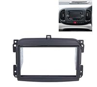 ZDJBFA Mascherina Autoradio 2-DIN per Fi-at 500L 2012-2015, Cornice Autoradio Mascherina Telaio Adattatore Kit Montaggio Autoradio