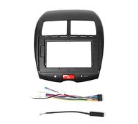 ZDJBFA Mascherina Autoradio 2-DIN per Mitsubishi ASX 2010-2019, 10 inch, Cornice Autoradio Mascherina Telaio Adattatore Kit Montaggio Autoradio