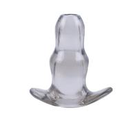 ZDJBFA Tappi di Testa Spina Anale Tunnel Anale Aperto Espansione della Vagina Spina Cava Speculum Morbido Massaggiatore Prostatico Clistere Giocattolo del Sesso Dilatatore Anale,M