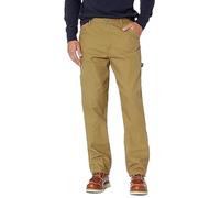 ZDJSWJ Pantaloni da carpentiere sciolti fit per gli uomini con gambe dritte per gli uomini pantaloni da carpentiere grande alto diritto, cachi., S