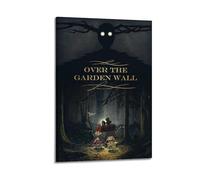 ZDKYSLA Poster da parete con immagine di anime, decorazione artistica da parete su tela, motivo: "Over the Garden", decorazione artistica da parete per soggiorno e camera da letto, 40 x 60 cm, con