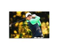 ZDKYSLA Rory McIlroyPoster da parete su tela, motivo: musica e film, decorazione per soggiorno e camera da letto, 60 x 90 cm, senza cornice