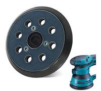ZDNT Base di ricambio per levigatrice BO5031 da 12,7 cm, 8 fori, con gancio e anello per levigatrice Makita BO5030 BO5031 BO8041 BO5041