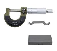 ZDNT Micrometro Esterno 0-25 mm Micrometro di precisione esterno Micrometro Meccanico Graduazione 0.01mm Alta Precisione Micrometri e accessori Micrometri esterni misura 0mm-25 mm di gamma