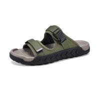 ZDOUXUAN Pantofole Sportive Da Uomo Cinturino Regolabile Punta Aperta Scarpe Da Spiaggia Estive Sandali Casual Per Escursioni A Piedi Viaggi Sull'acqua(Green,42 EU)