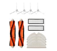 Zdprkqzvz Per XiaomiMijia 1S T6T7 Robot Pezzo di Ricambio Spazzola Principale Edge-Sweeping Brush Filtro Hepa Bundle Anti-Allergene