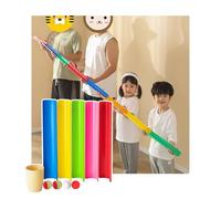 ZDQDMJ Pipeline Challenge Giochi per Feste in Giardino E Spiaggia, Pipeline Challenge per Matrimoni, attività di Squadra All'aperto per Adulti E Bambini(5pcs 30cm)