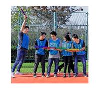 ZDQDMJ Pipeline Challenge Gioco di Team Building Pipeline Challenge, attività sulla Spiaggia All'aperto, Set di Gruppo per Festa di Compleanno nel Cortile di Casa