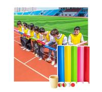 ZDQDMJ Pipeline Challenge Gioco per La Giornata Sportiva Scolastica, Gioco di Squadra della Sfida del Tubo, Festa All'aperto in Giardino E Spiaggia(5pcs 50cm)